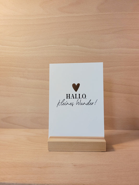 Postkarte "Kleines Wunder" mit Kuvert im 3er Set