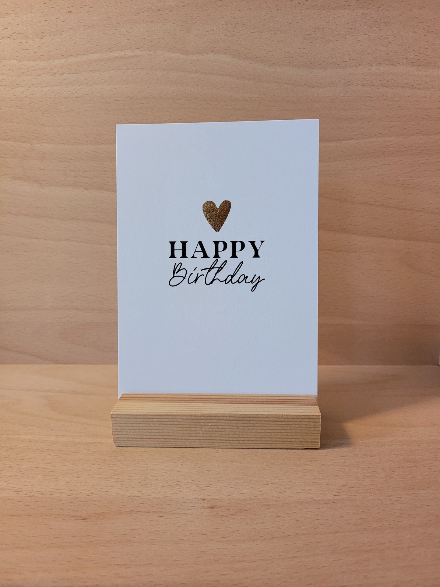 Postkarte "Happy Birthday" mit Kuvert im 3er Set